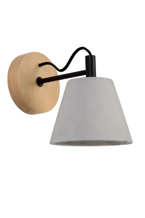 Lucide POSSIO - Wall light - 1xE14 - Grey - turned off